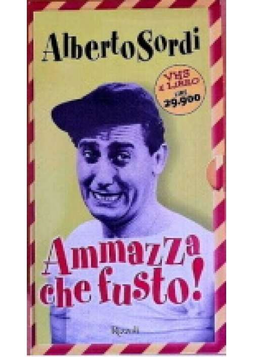 Ammazza che fusto! (Vhs + Libro)