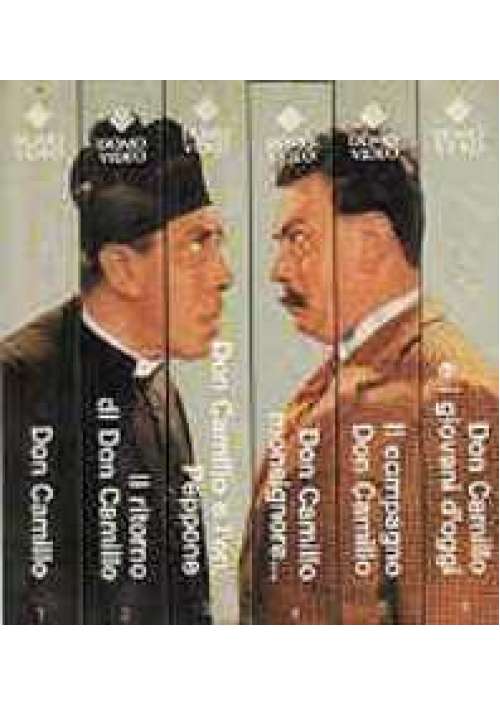 Cofanetto Don Camillo (6 vhs)