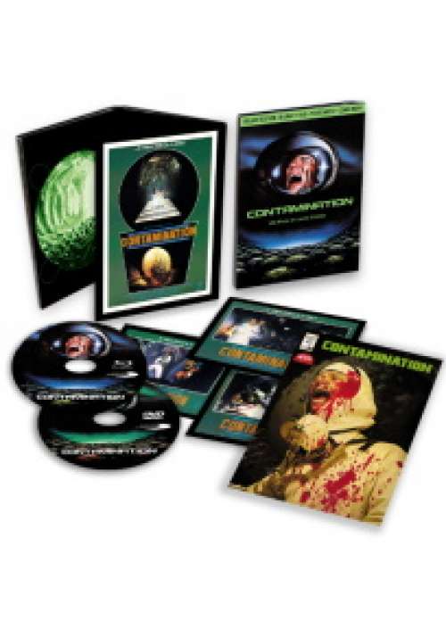 Contamination (Blu-Ray+Dvd+Fumetto+Postcard) (Edizione Limitata)