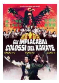 Gli Implacabili Colossi Del Karate (Dvd+Poster)