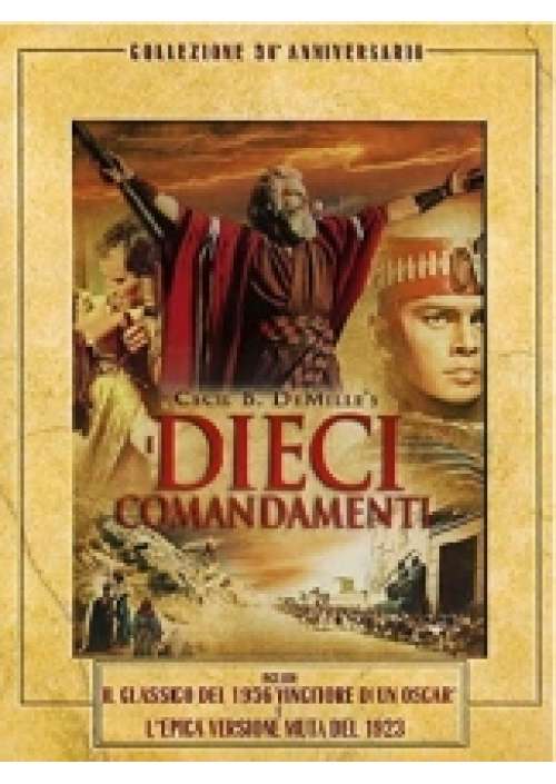 I Dieci Comandamenti (Collezione 50 Anniversario) (3 dvd)