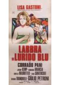 Labbra di lurido blu