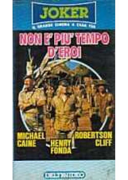 Non e' piu' tempo d'eroi