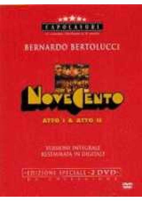 Novecento atto I° e II°  (2 dvd)