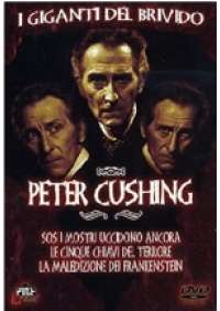 Peter Cushing - I Giganti del Brivido (3 dvd)