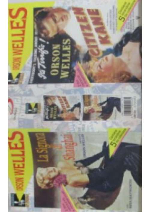 Quarto potere/La Signora di Shanghai (2 Vhs)