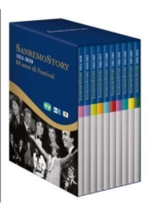 Sanremo Story  - Cofanetto 10 dvd