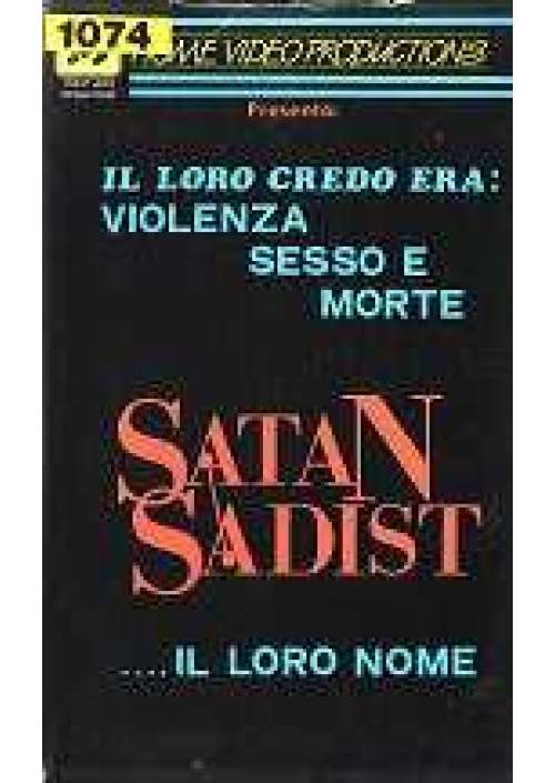 Satan's Sadists 