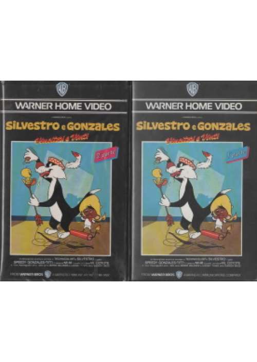 Silvestro e Gonzales - Vincitori e Vinti (2 Vhs)