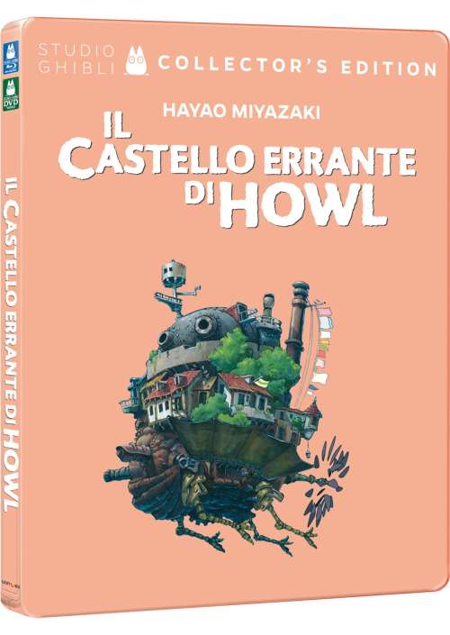 Blu-Ray+Dvd Castello Errante Di Howl (Il) (Steelbook)