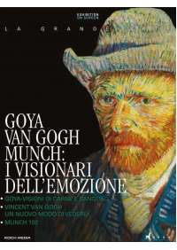 Goya, Van Gogh, Munch I Visionari Dell'Emozione (3 Blu-Ray)