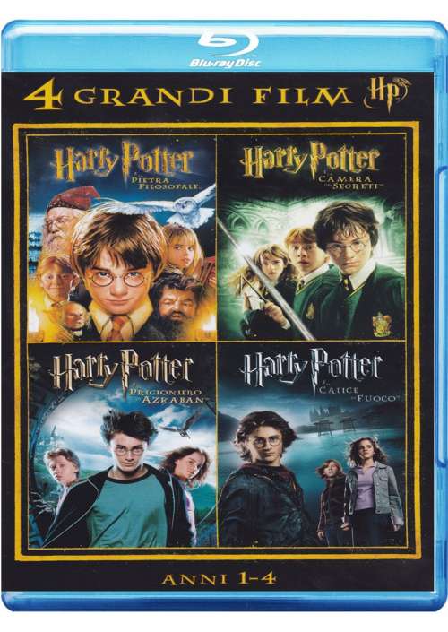 Harry Potter - 4 Grandi Film #01 (4 Blu-Ray)