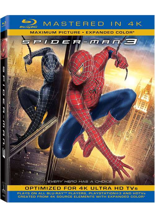 Spider-Man 3 (4K Ultra Hd+Blu-Ray)