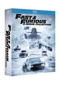 Fast And Furious - 8 Movie Collection (8 Blu-Ray)