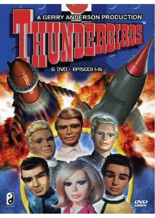 Thunderbirds Box #01 (Eps 01-16) (6 Dvd)